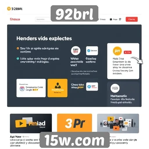 Novos recursos de usabilidade no site 92brl