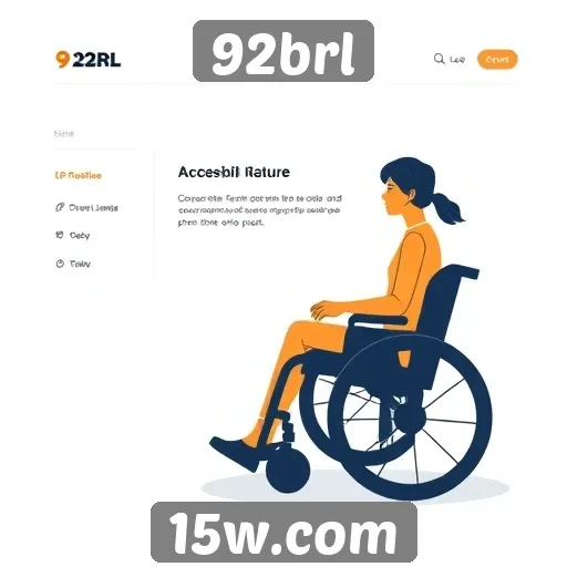 Acessibilidade e inclusão no site 92brl
